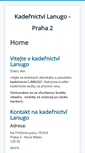 Mobile Screenshot of kadernictvi-lanugo.cz